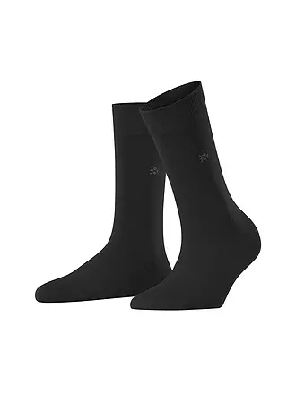 BURLINGTON | Chaussettes femme BLOOMSBURY 36-41 marine | schwarz
